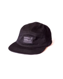 Boné Five Panel Black