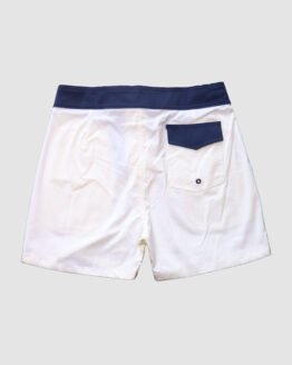 Boardshort Off-White com Marinho